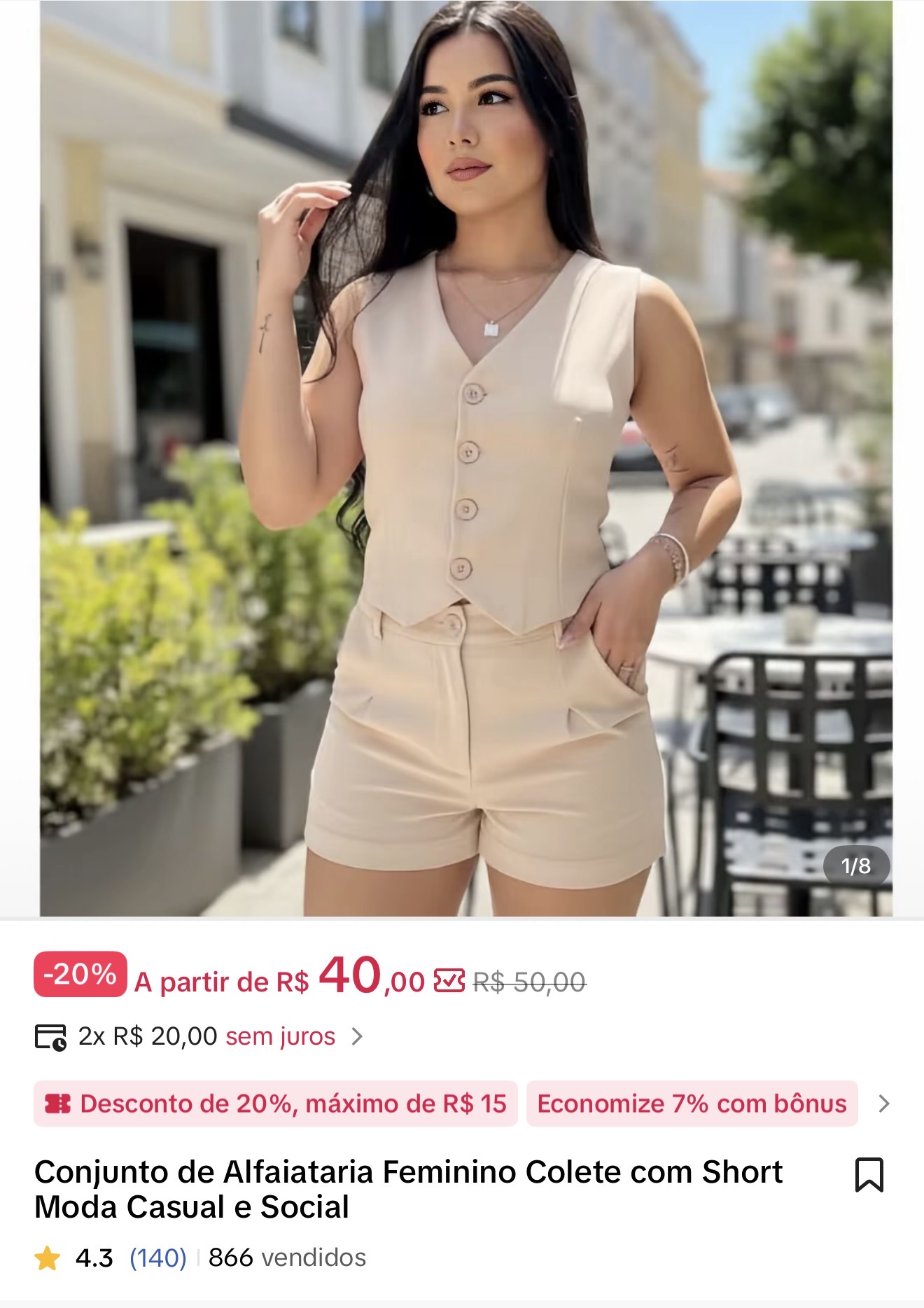 Produto em análise